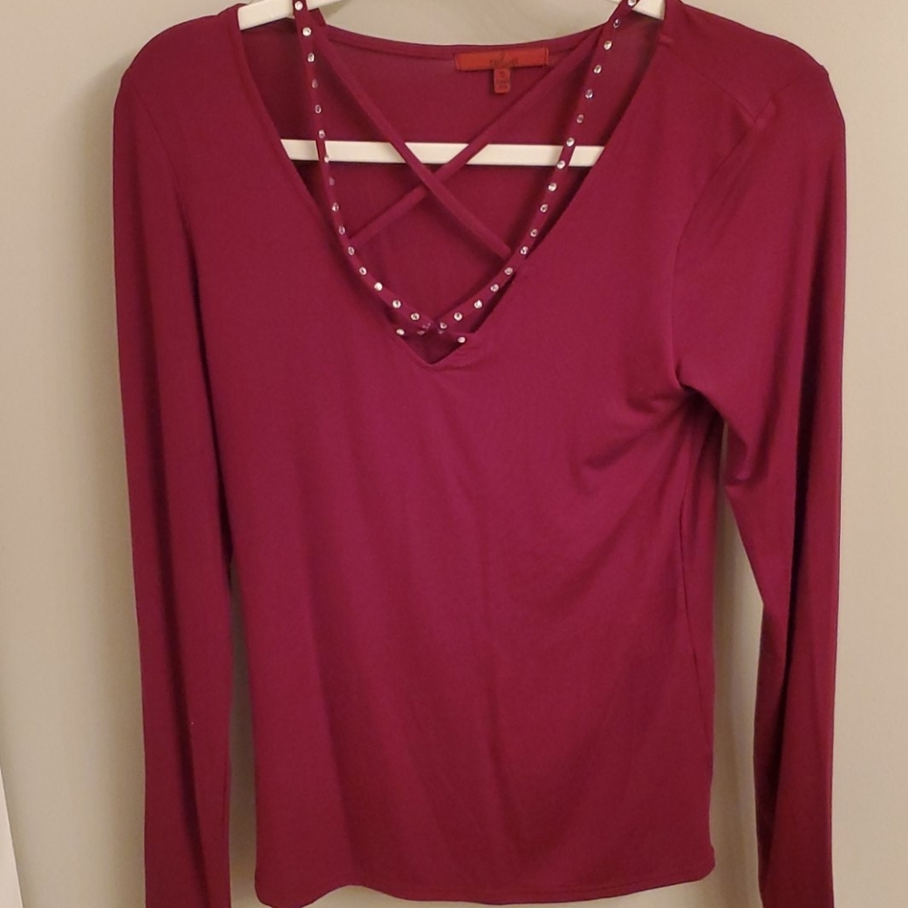 Long sleeve blouse